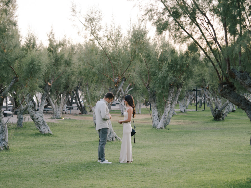 surprise marriage proposals in Greece