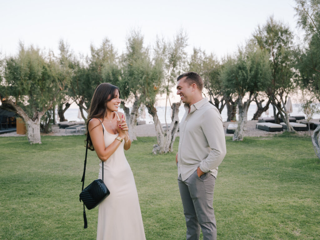 surprise marriage proposals in Greece