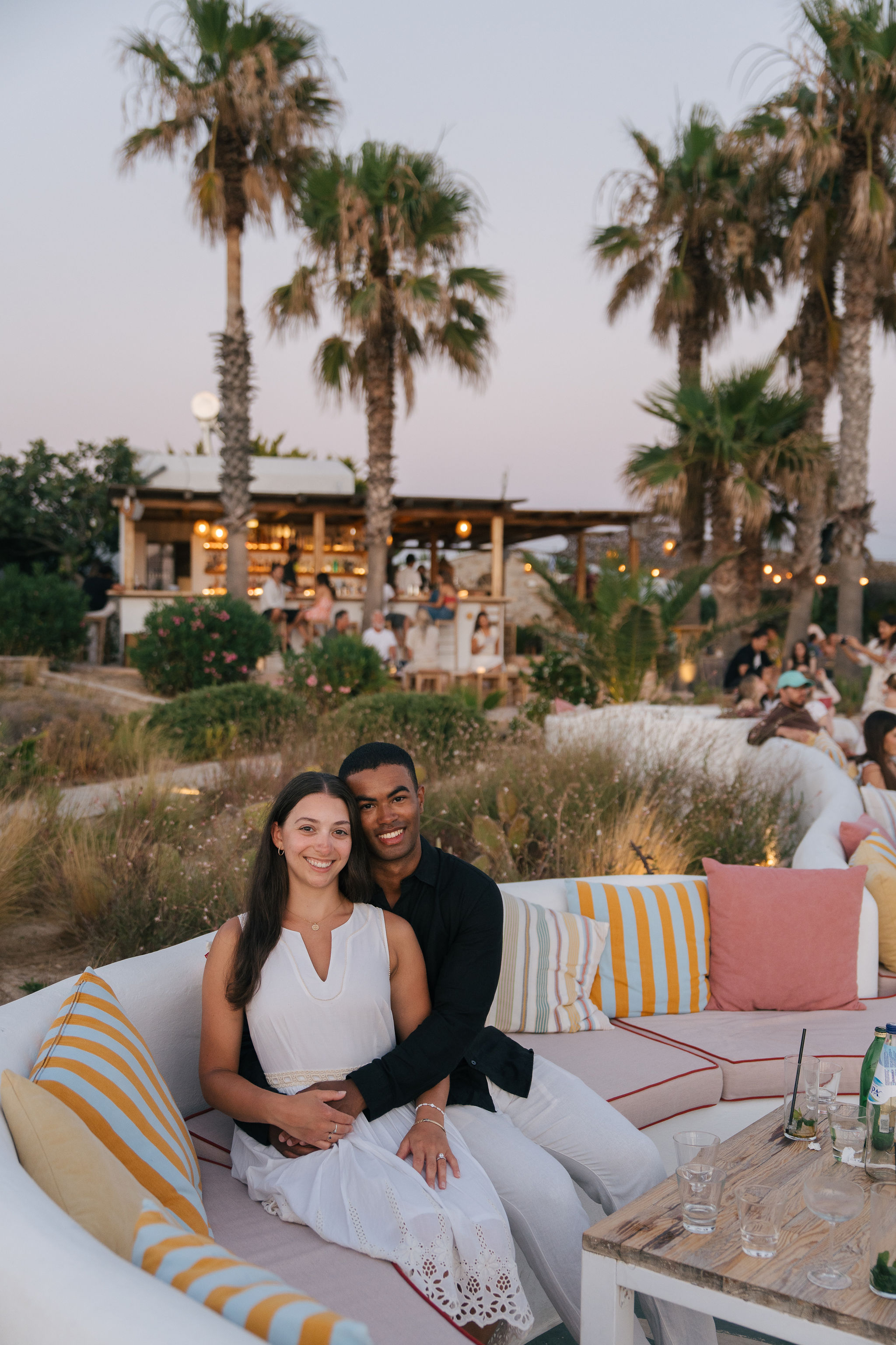 Antiparos surprise proposal photoshoot