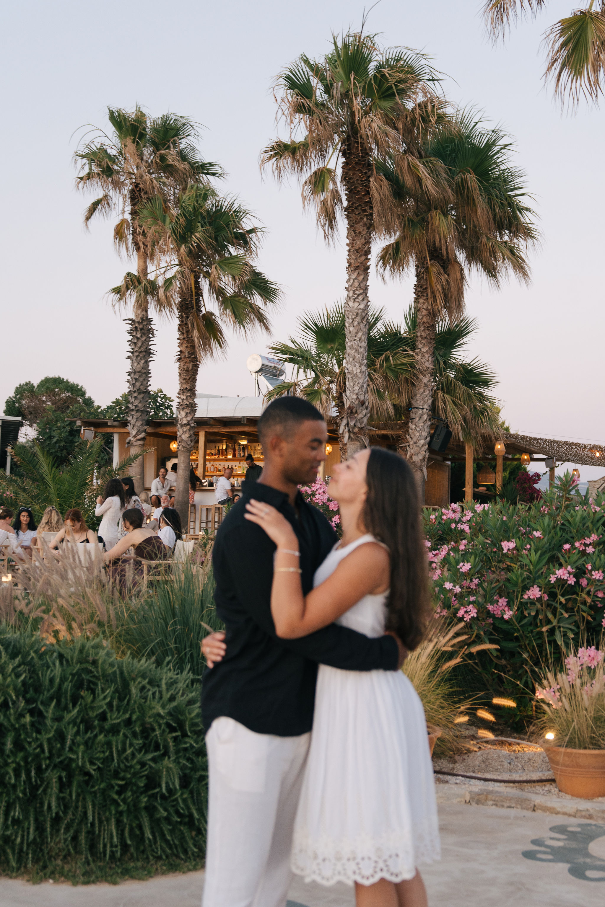 Antiparos surprise proposal photoshoot