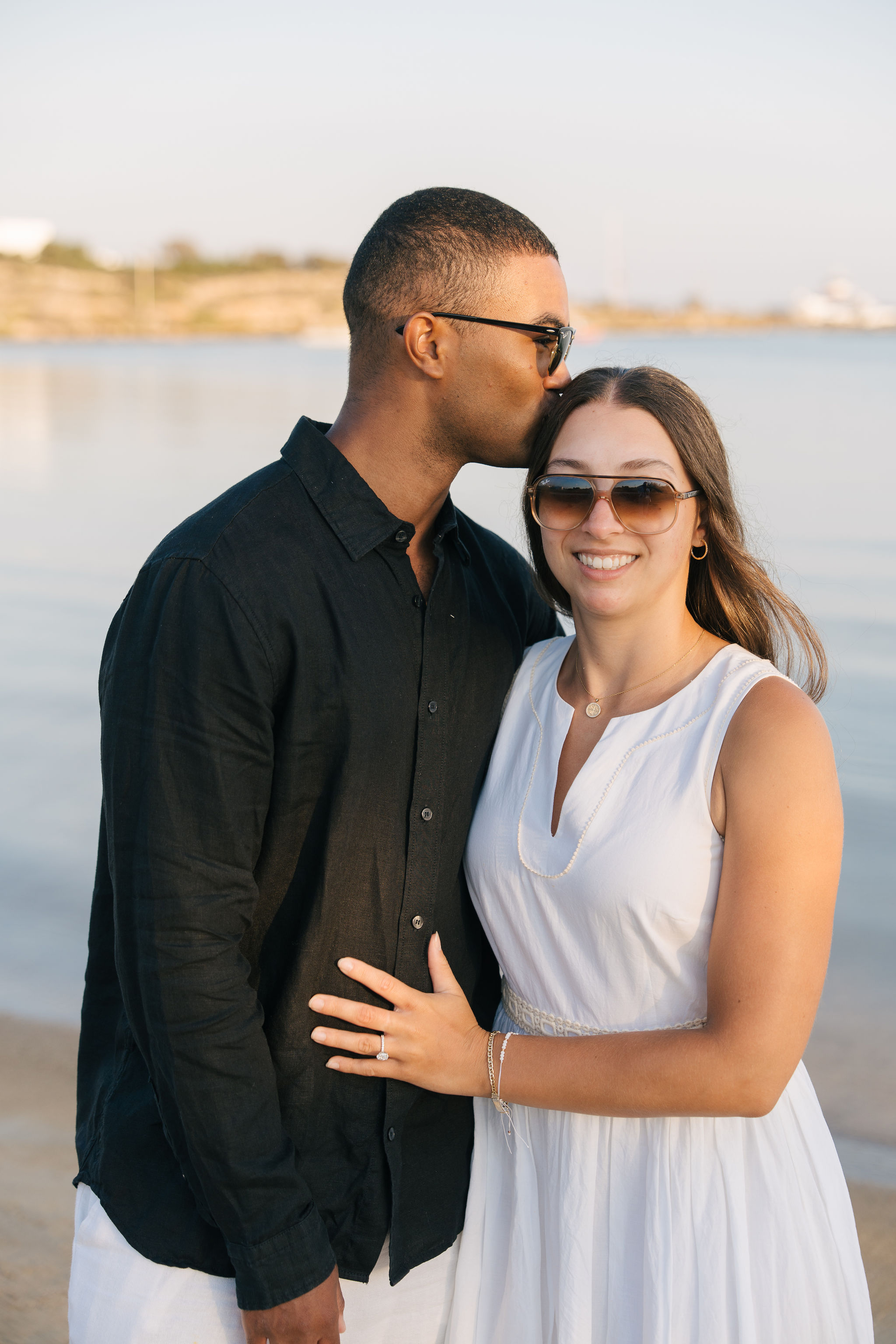 Antiparos surprise proposal photoshoot