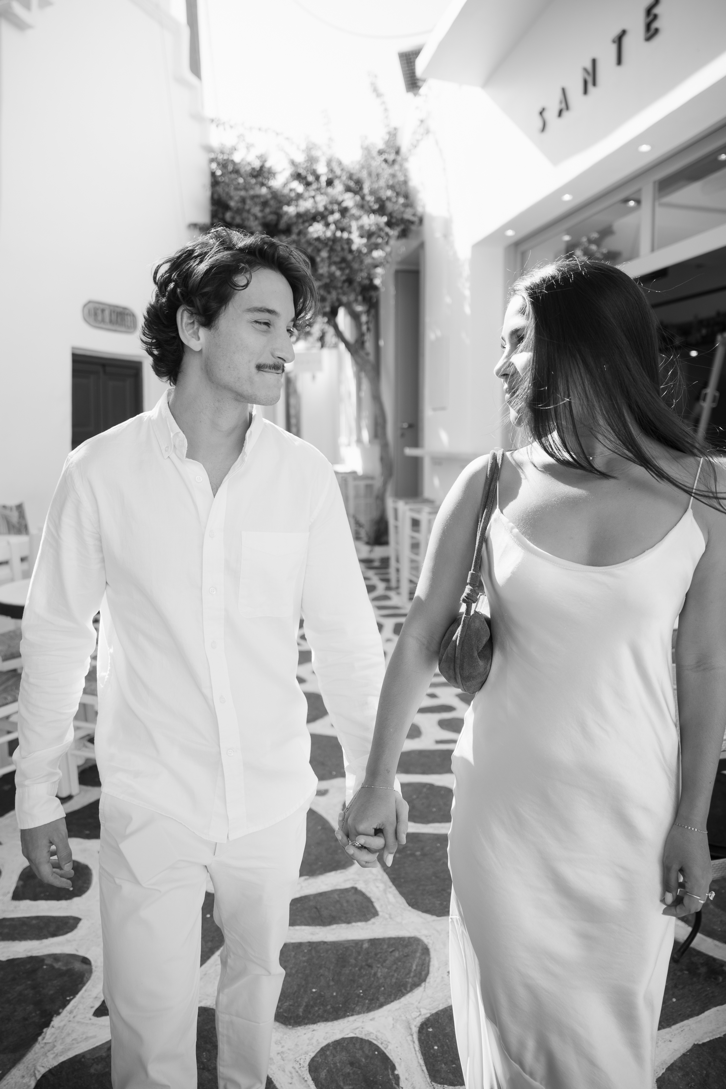 Surprise Proposal in Naoussa, Paros | Real Proposal Story