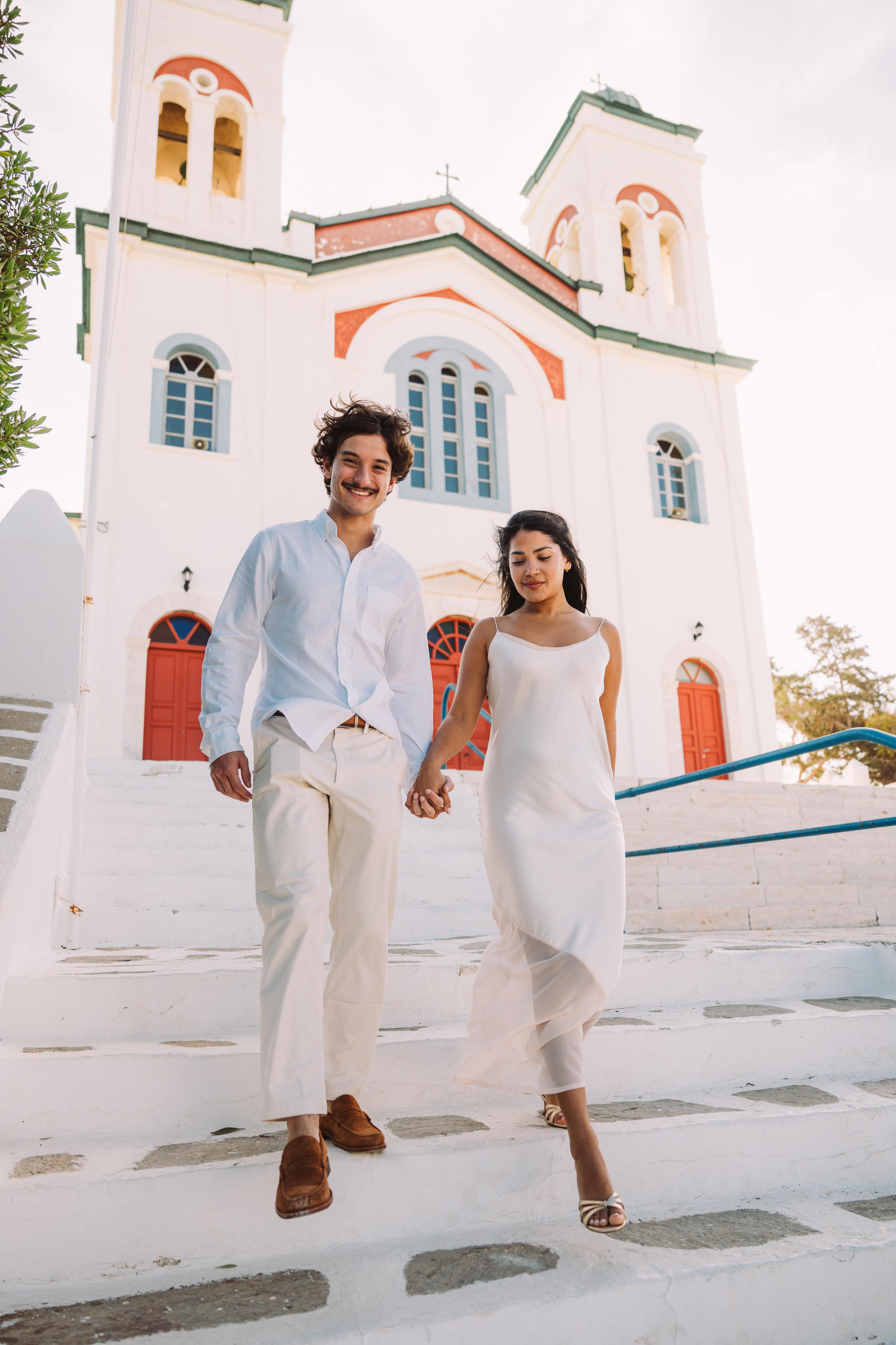 Surprise Proposal in Naoussa, Paros | Real Proposal Story
