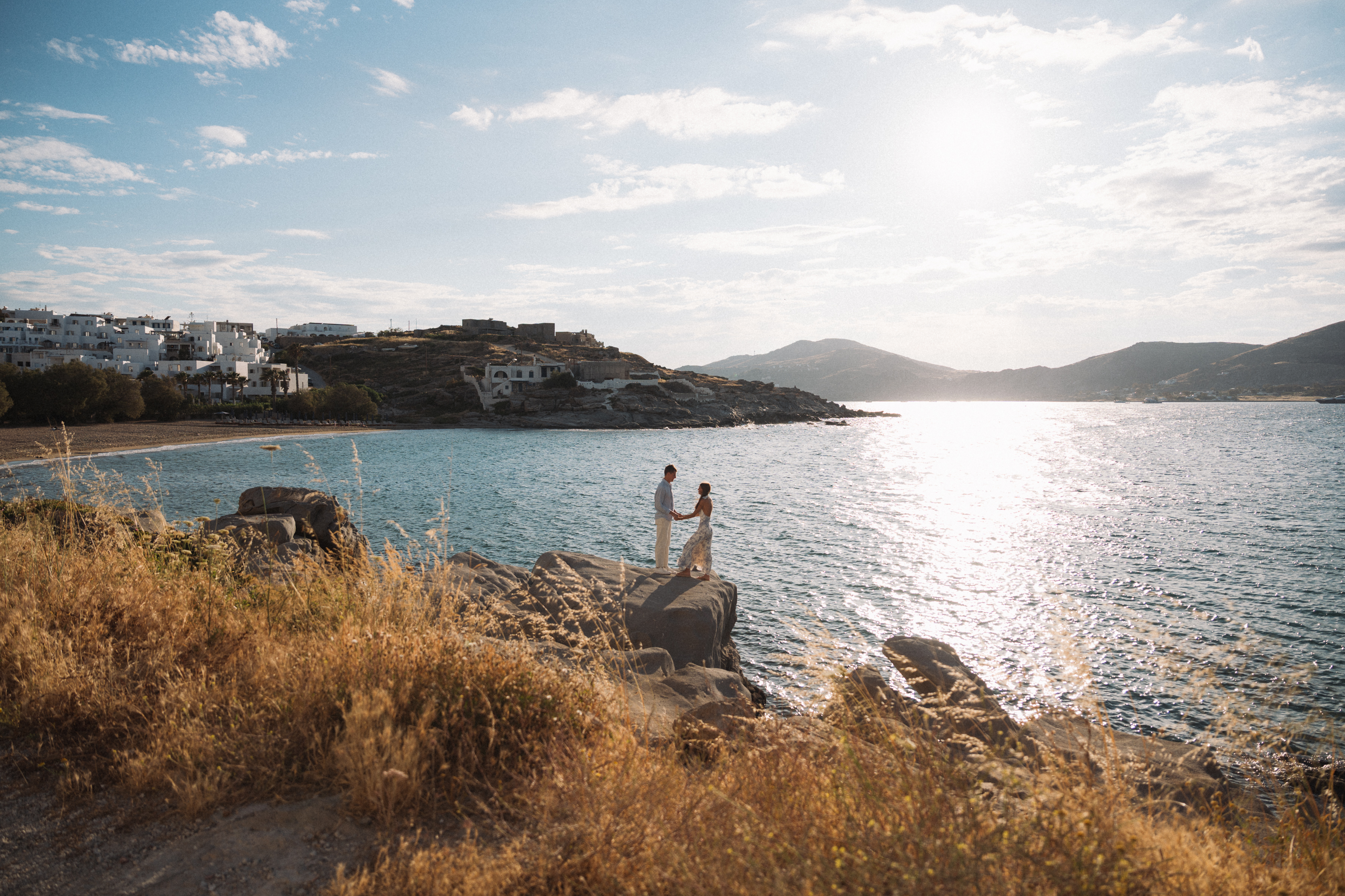 marriage proposal photoshoot on Paros island - best proposal photographer Greece