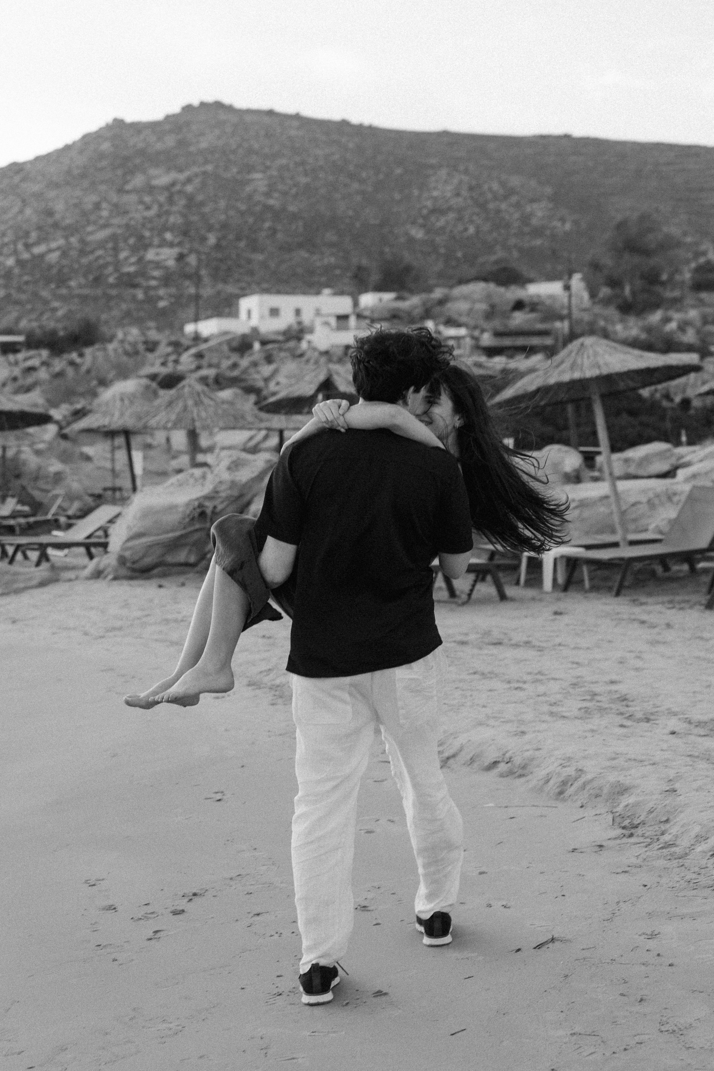 Sunset couple photoshoot in Paros island Greece