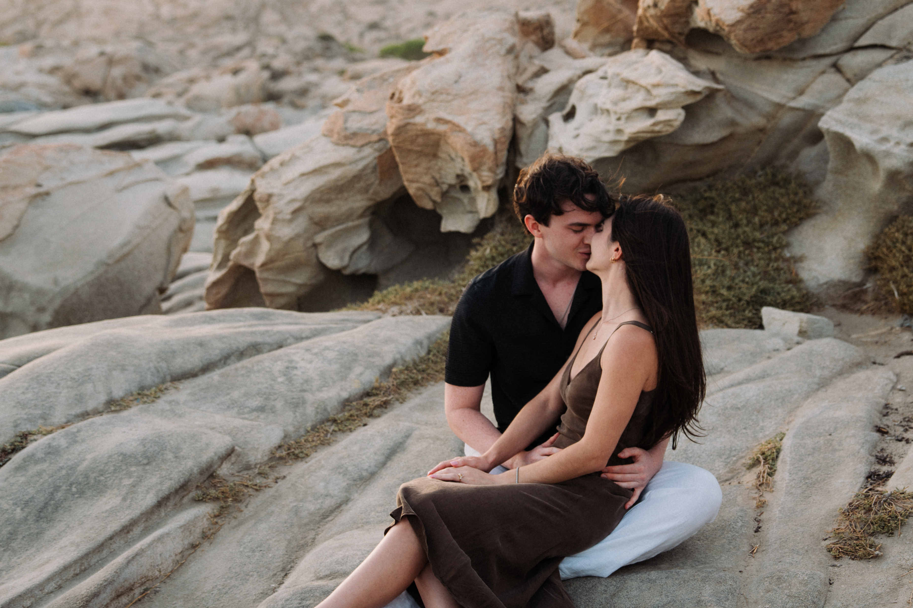 Surprise Proposal Photoshoot in Paros