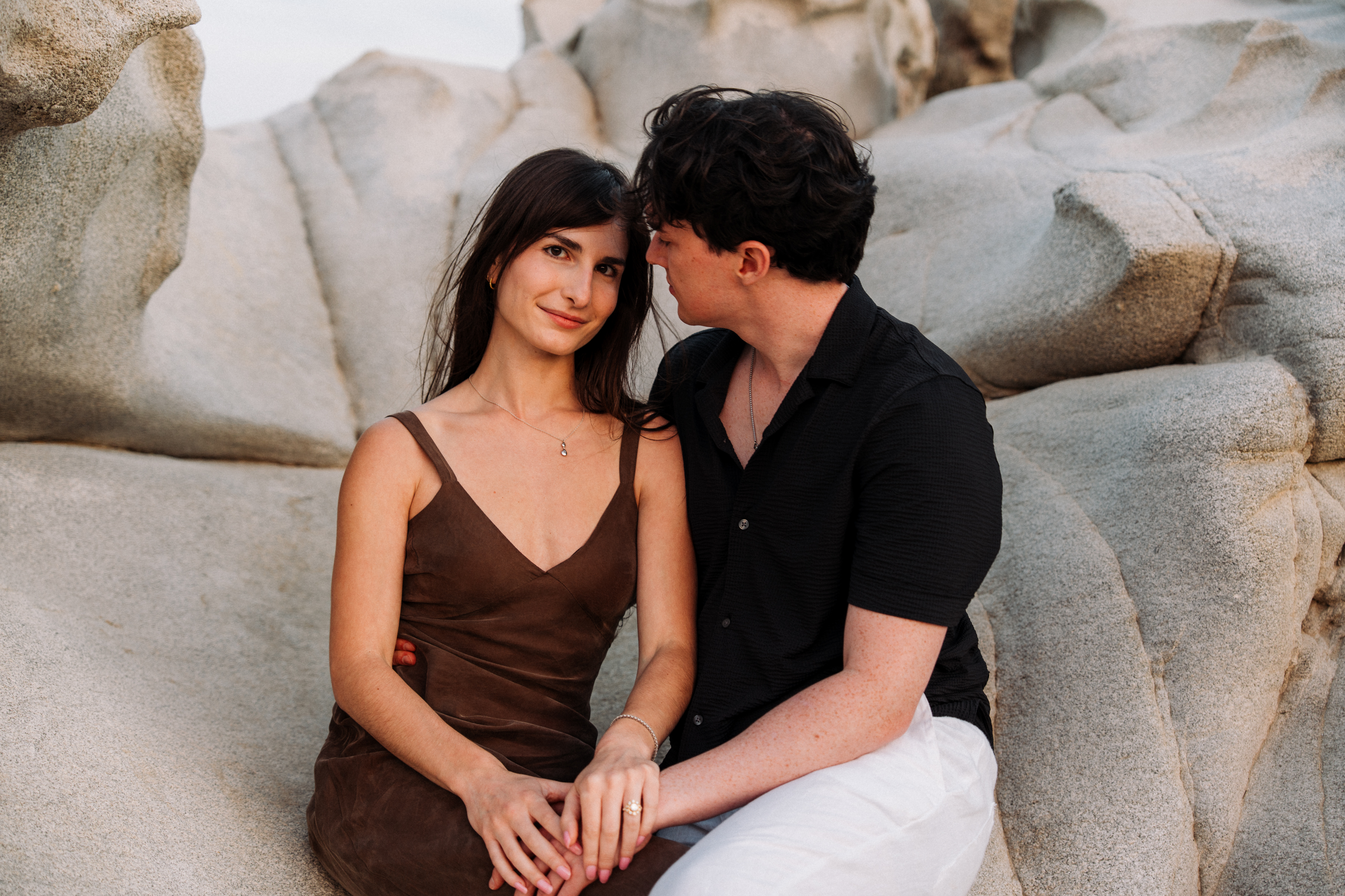 Surprise Proposal Photoshoot in Paros