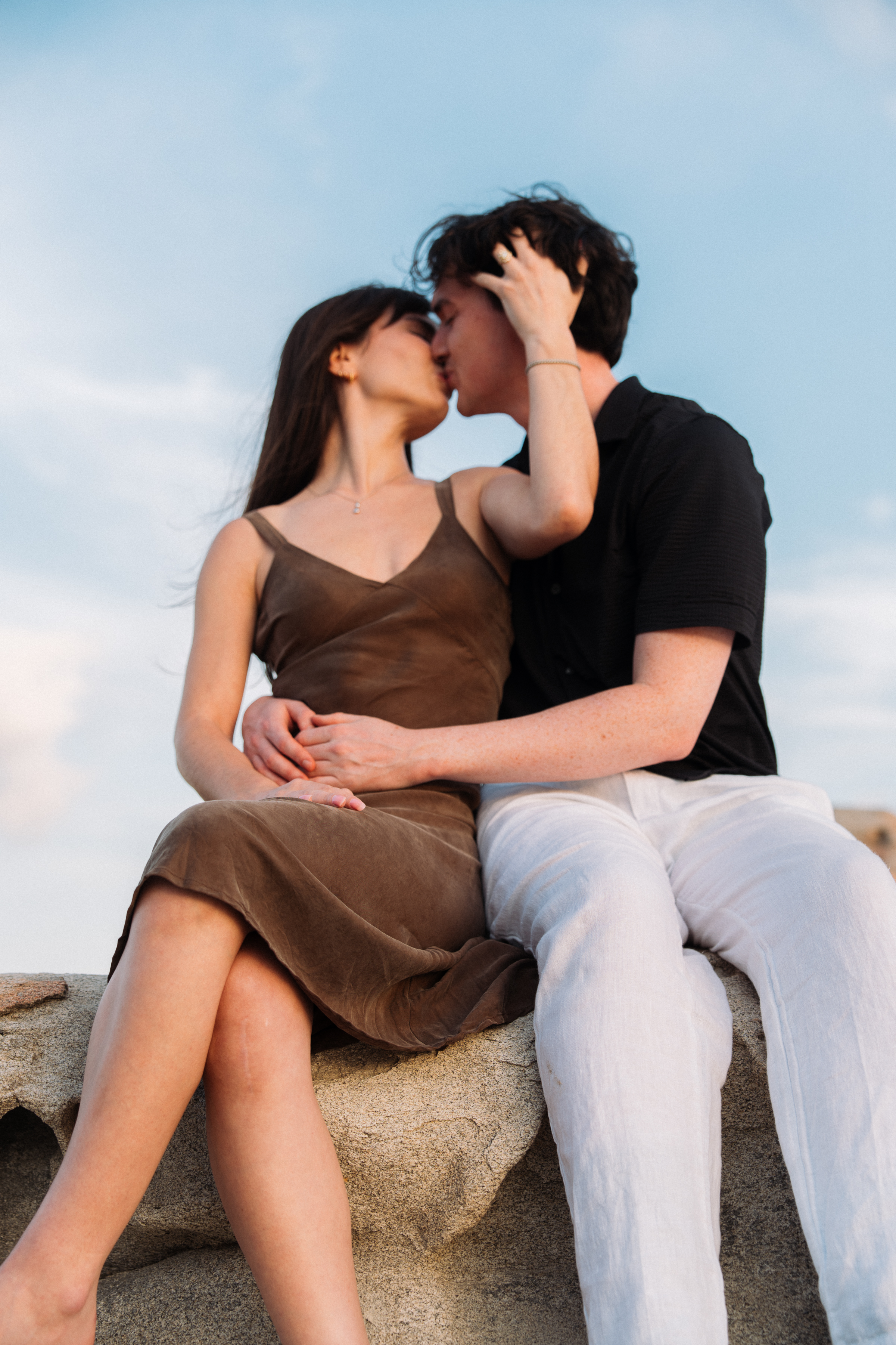 Surprise Proposal Photoshoot in Paros