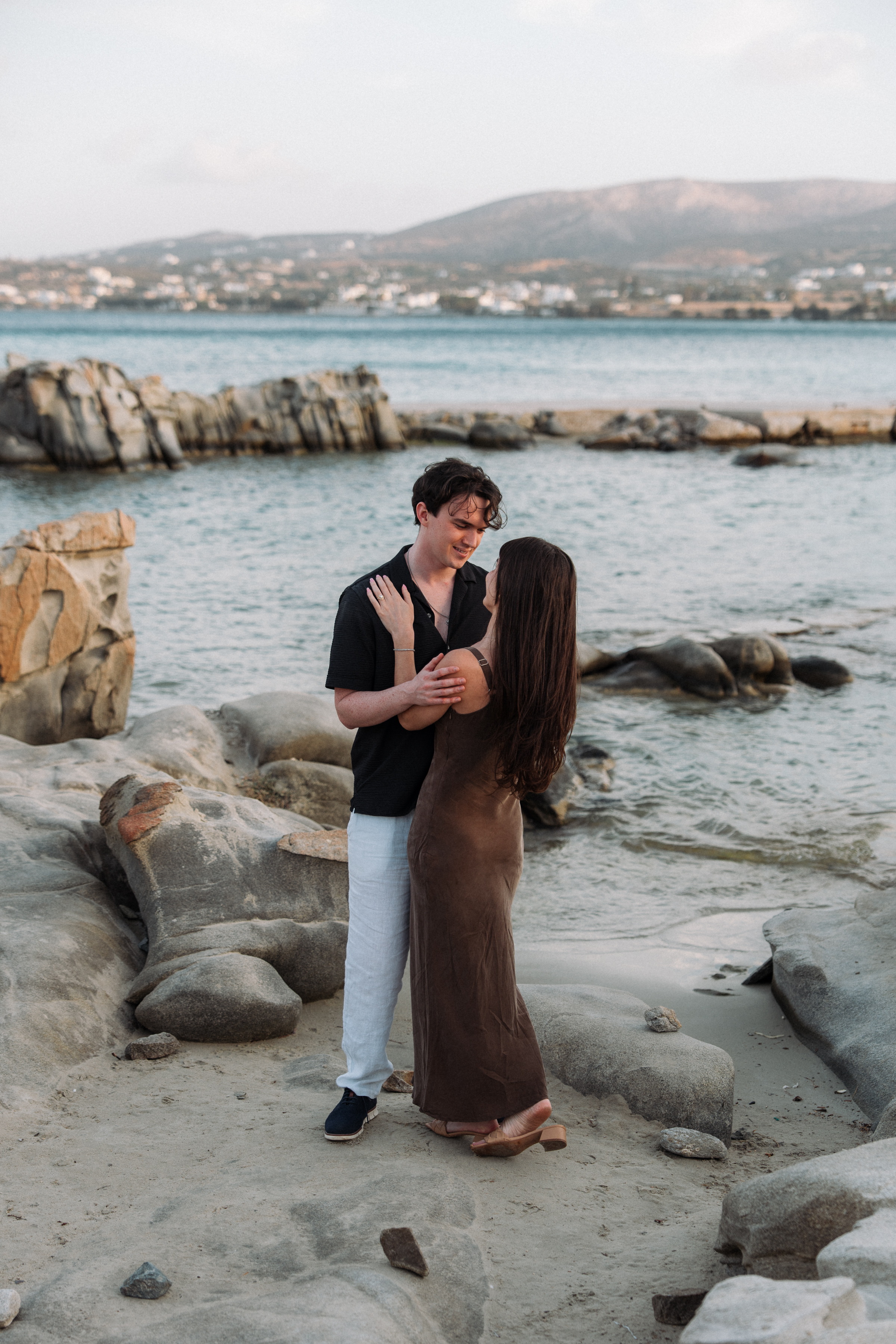 Surprise Proposal Photoshoot in Paros