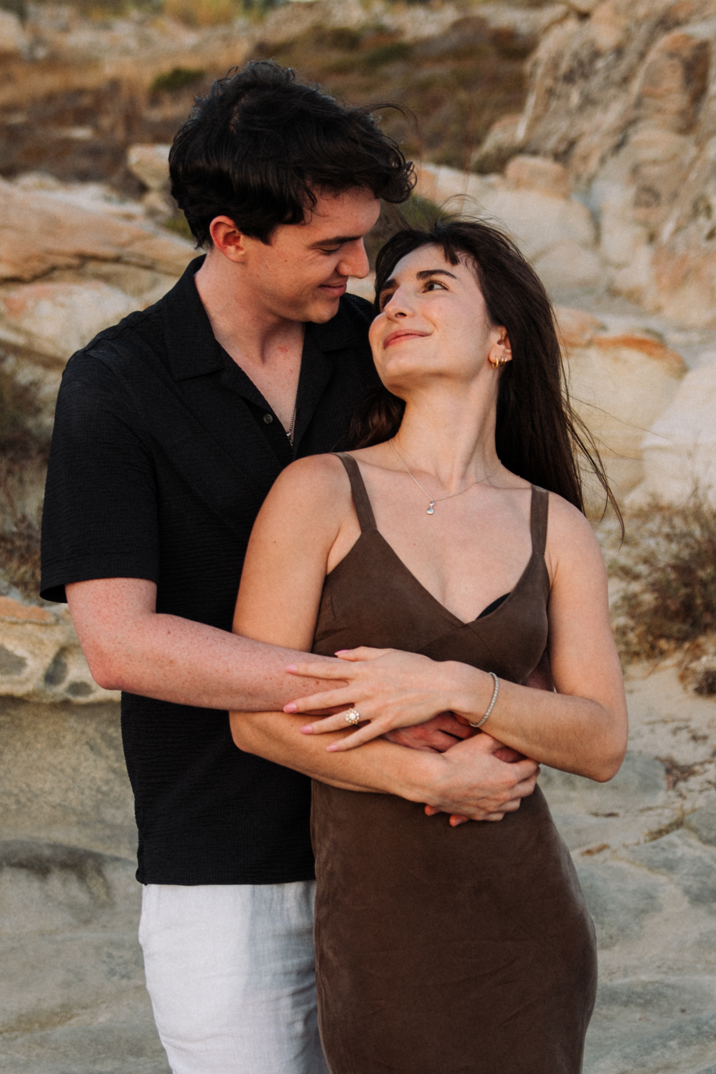 Surprise Proposal Photoshoot in Paros