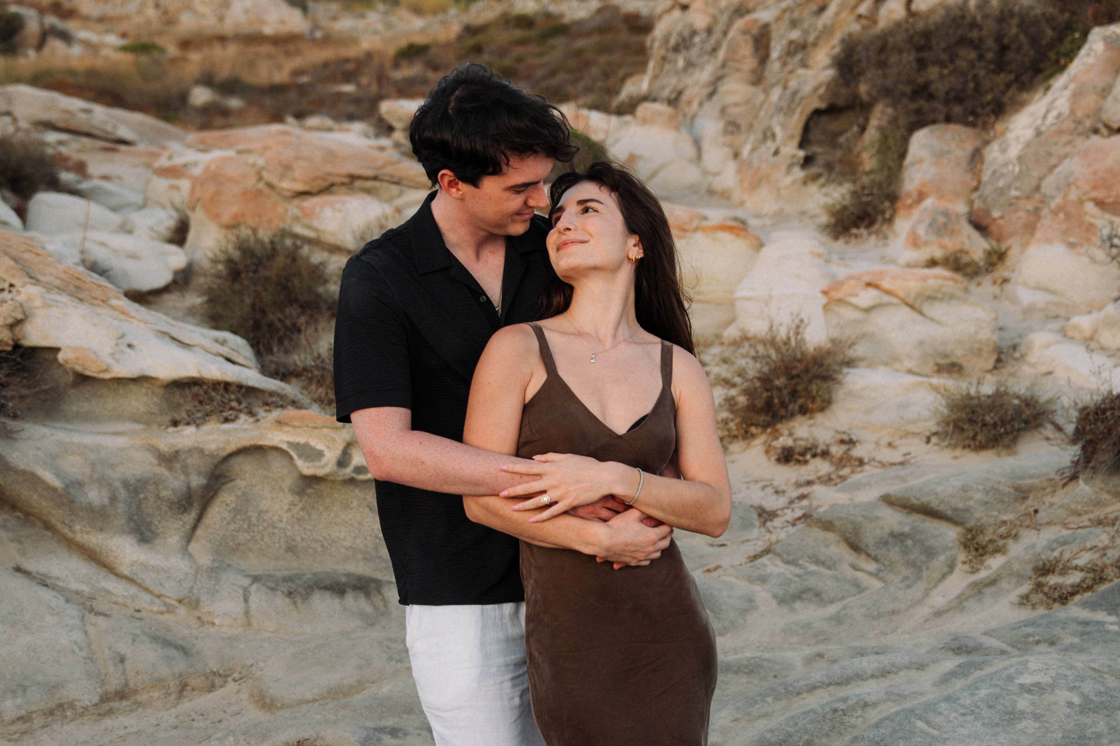 Surprise Proposal Photoshoot in Paros