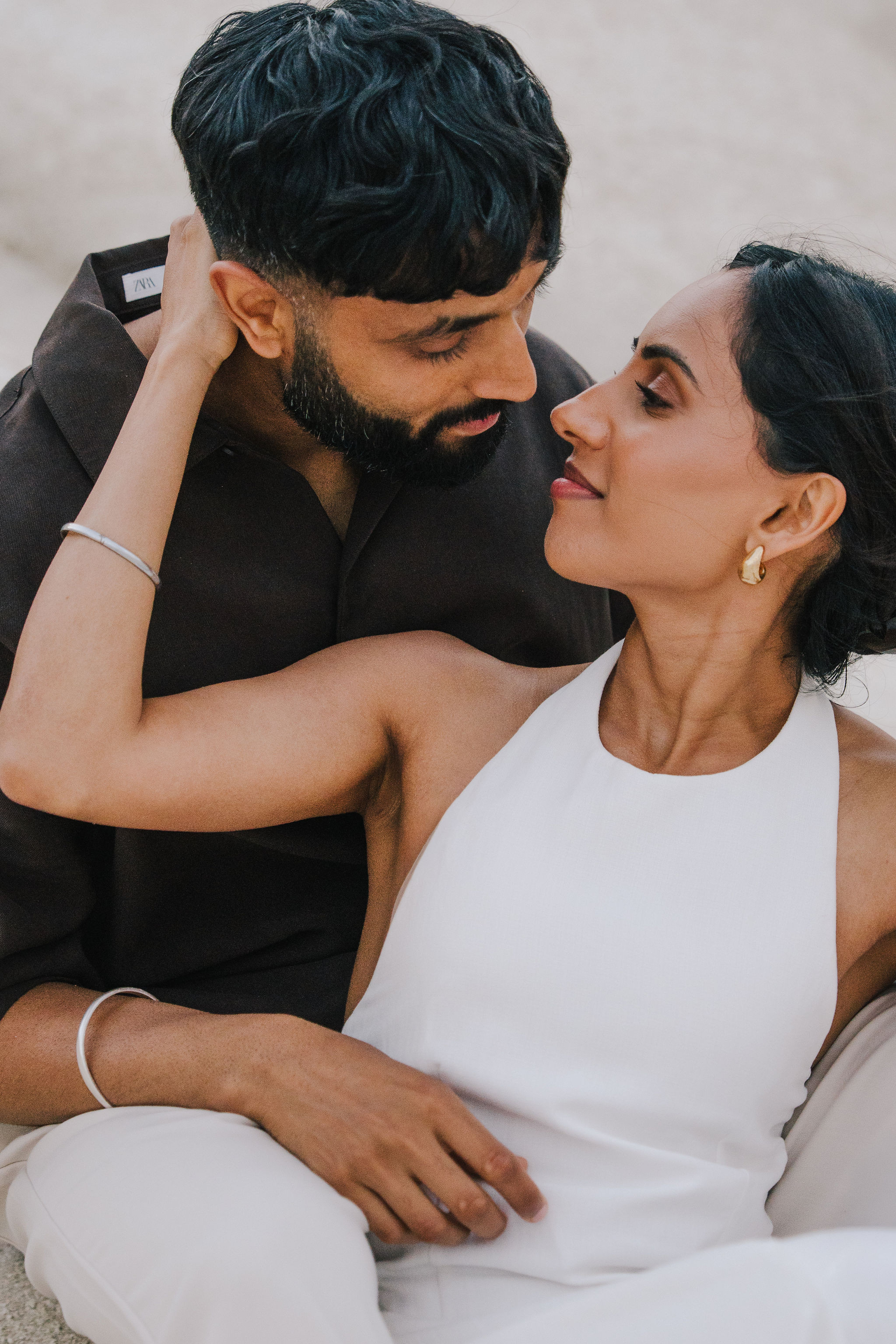 Amar & Manisha’s Surprise Proposal in Milos, Greece