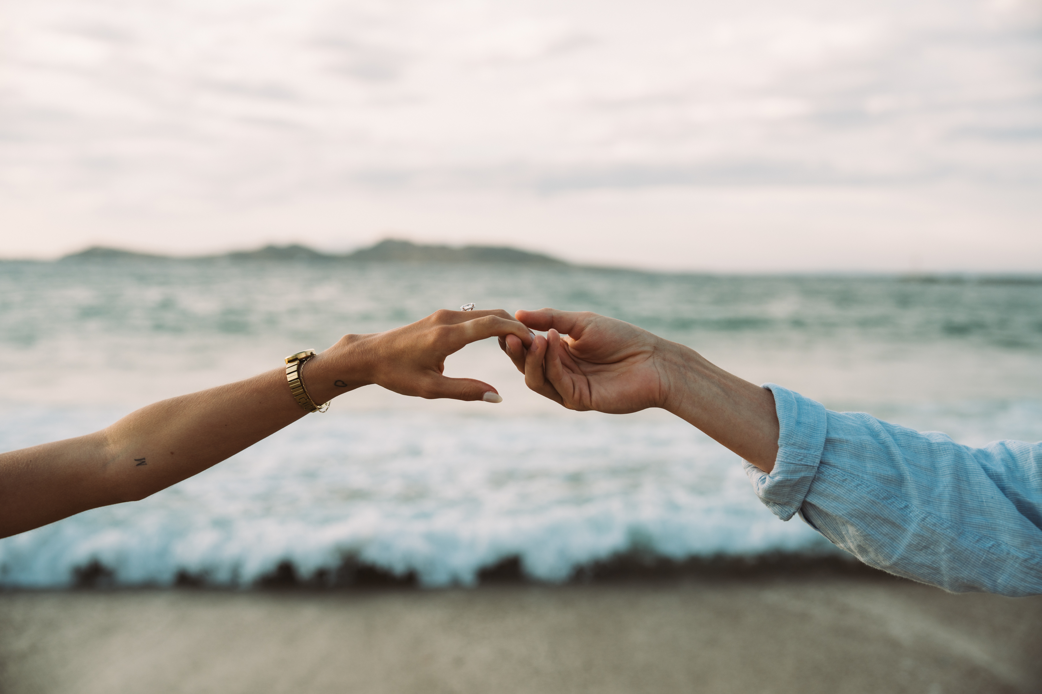 Paros island surprise marriage proposal photoshoot - Greece